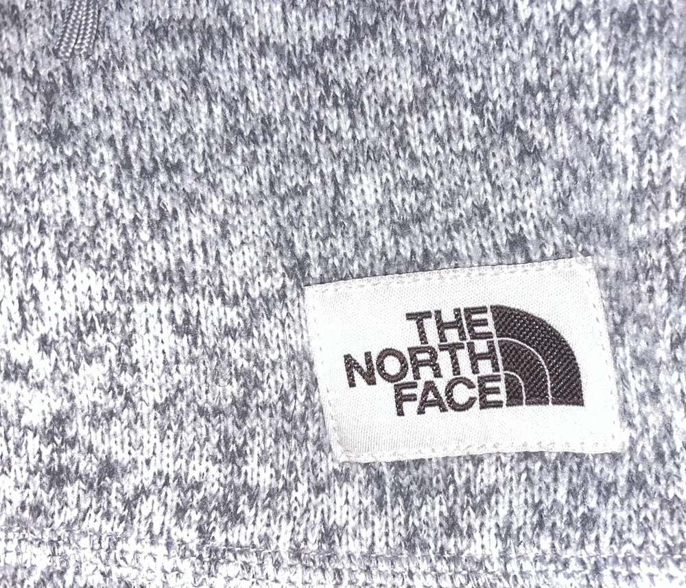 The North Face Full Zip Fleece Jacket Women’s L Gray Heather Cozy Gorpcore - Picture 4 of 9